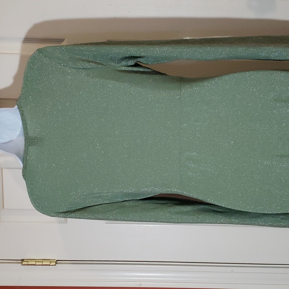Wild Fable bodicon sage green cut out dress - Picture 6 of 11